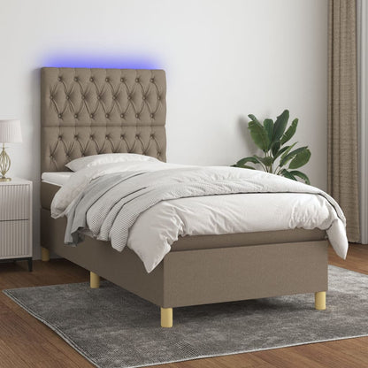 Kontinentalseng Med LED-lys Stof - Variant 3135641