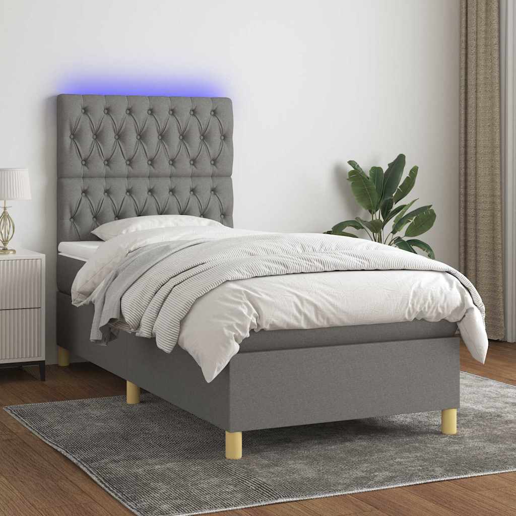 Kontinentalseng Med LED-lys Stof - Variant 3135654