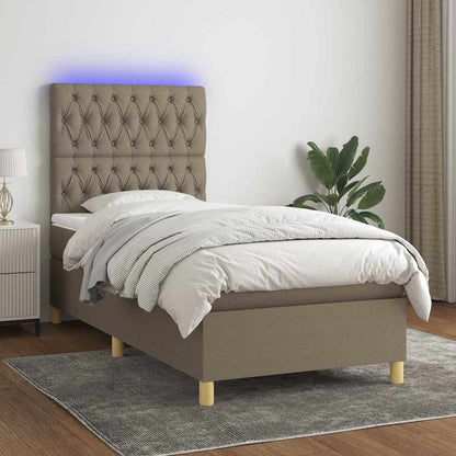 Kontinentalseng Med LED-lys Stof - Variant 3135657