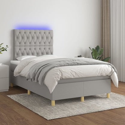 Kontinentalseng Med LED-lys Stof - Variant 3135661