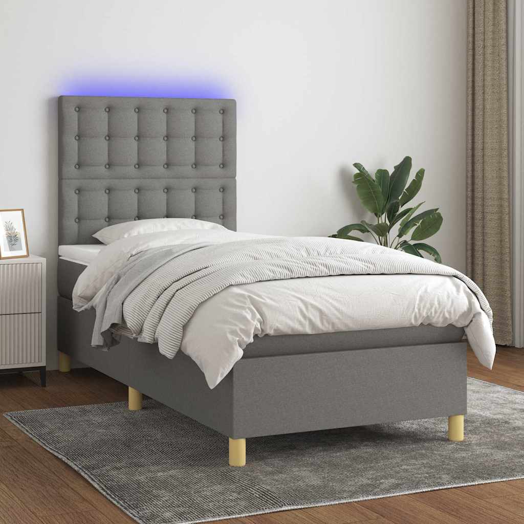 Kontinentalseng Med LED-lys Stof - Variant 3135718