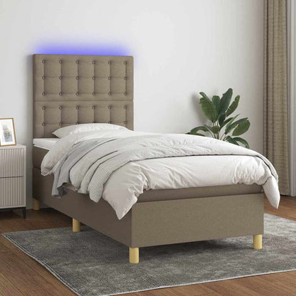 Kontinentalseng Med LED-lys Stof - Variant 3135721