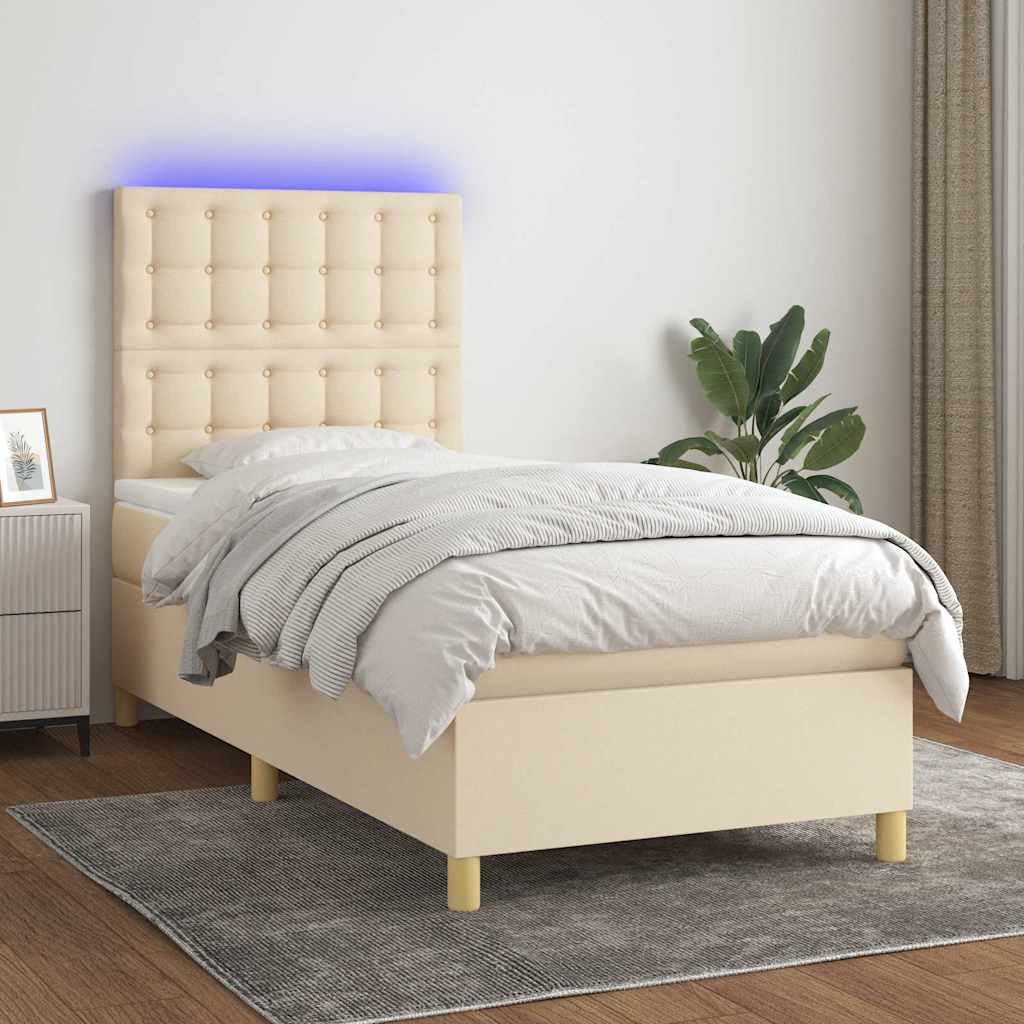Kontinentalseng Med LED-lys Stof - Variant 3135722