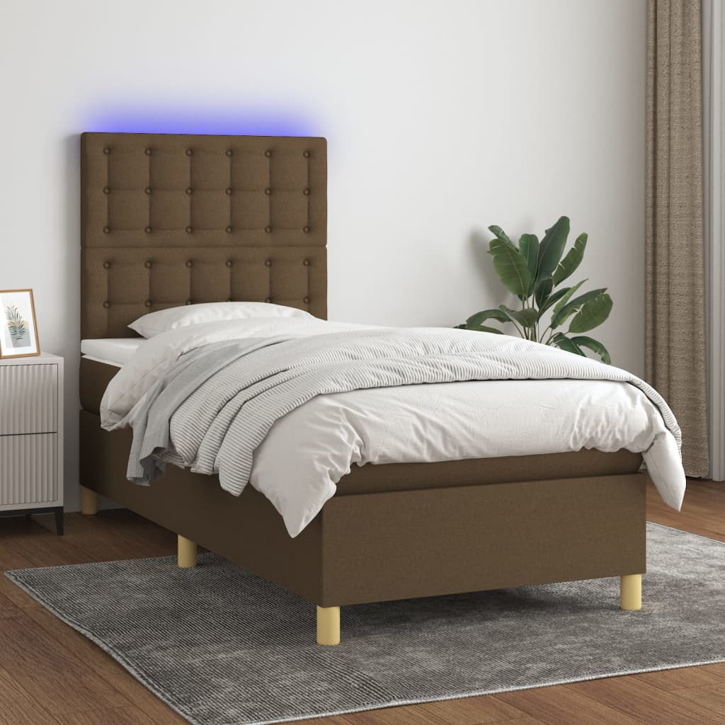 Kontinentalseng Med LED-lys Stof - Variant 3135736