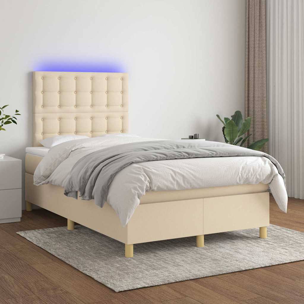 Kontinentalseng Med LED-lys Stof - Variant 3135746