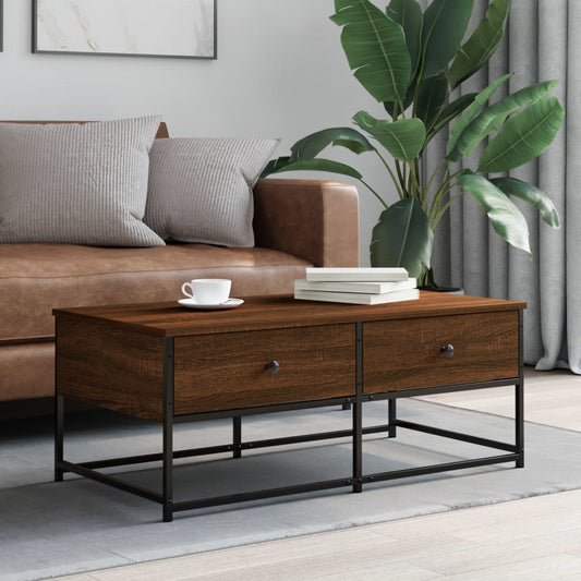 Sofabord 100X51X40 Cm Konstrueret Træ Etræsfarve