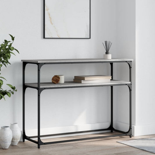Konsolbord 100X35,5X75 Cm Konstrueret Træ