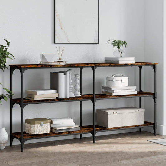 Konsolbord 150X29X75 Cm Konstrueret Træ Etræsfarve