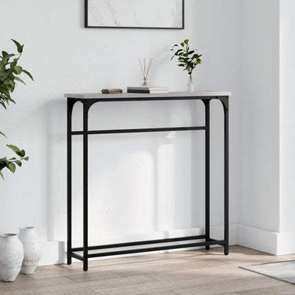 Konsolbord 75x19,5x75 Cm Konstrueret Træ - Variant 834138