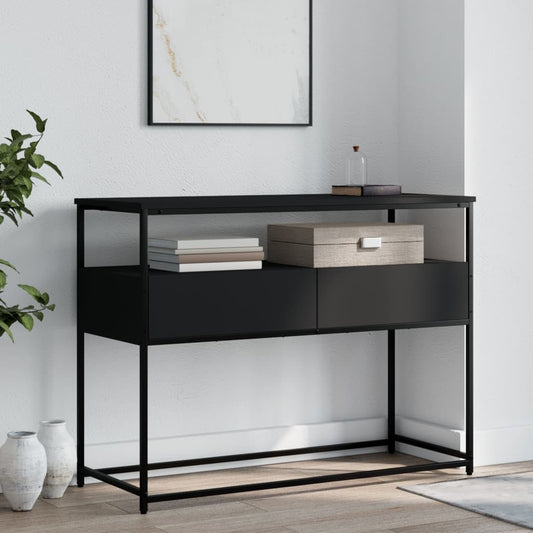 Konsolbord 100X40X75 Cm Konstrueret Træ
