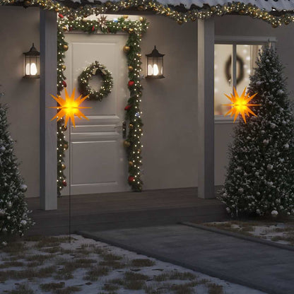 Juledekoration Med LED-lys Og Jordspyd 57 Cm Foldbar - Hovedbillede