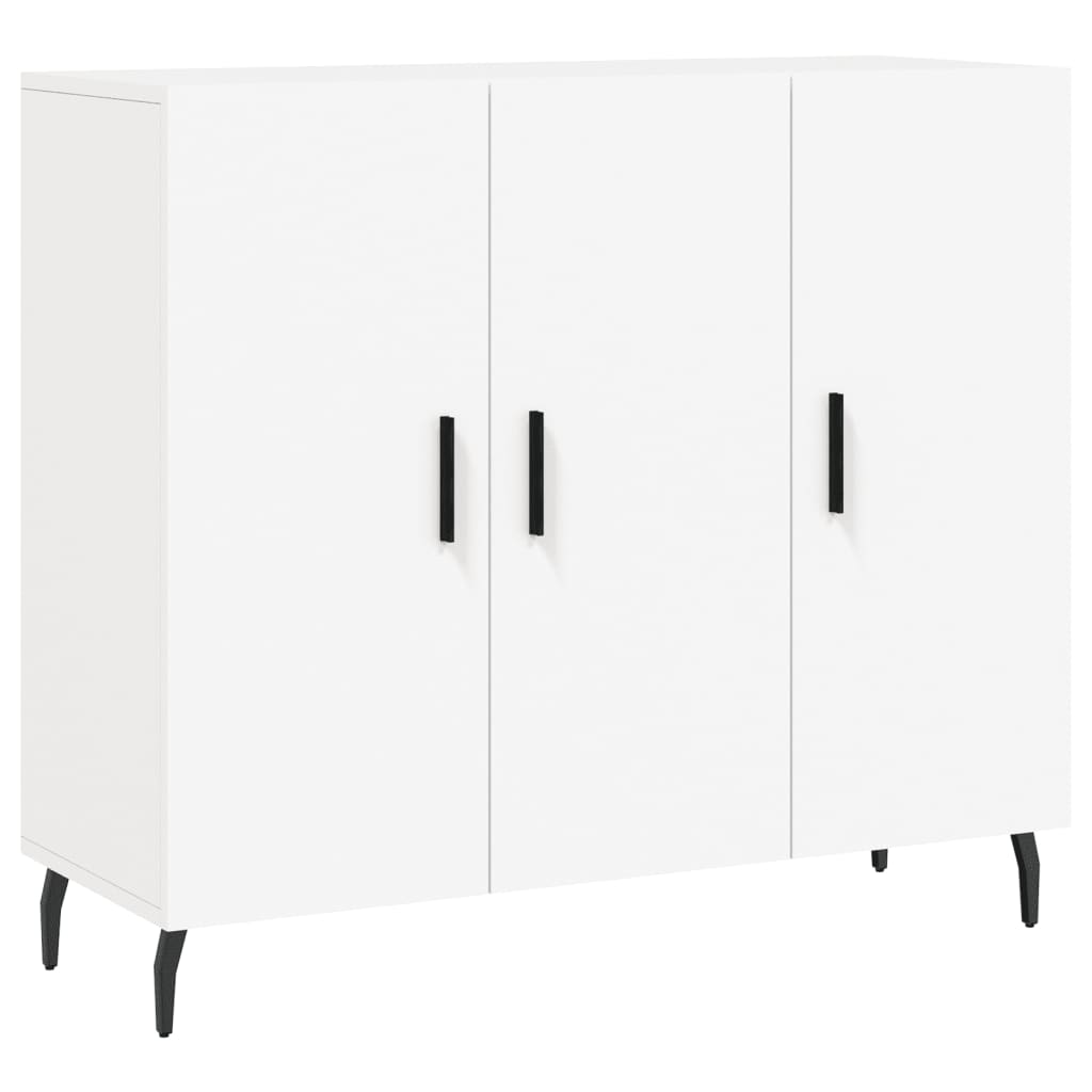 Skab 90x34x80 Cm Konstrueret Træ - Billede 2