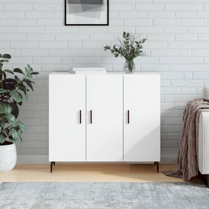 Skab 90x34x80 Cm Konstrueret Træ - Hovedbillede