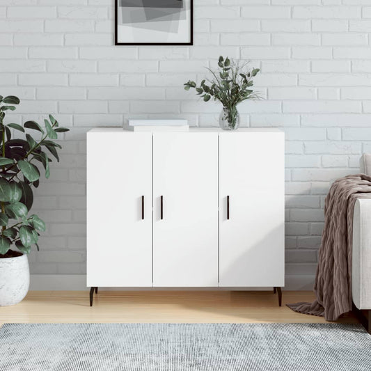 Skab 90x34x80 Cm Konstrueret Træ - Hovedbillede