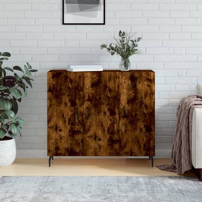 Skab 90x34x80 Cm Konstrueret Træ