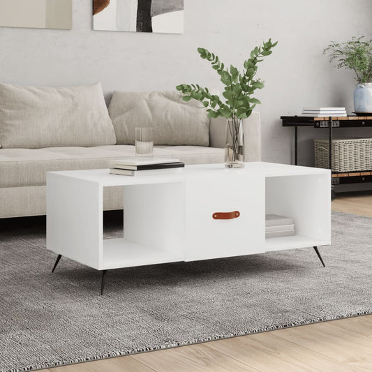 Sofabord 102X50X40 Cm Konstrueret Træ