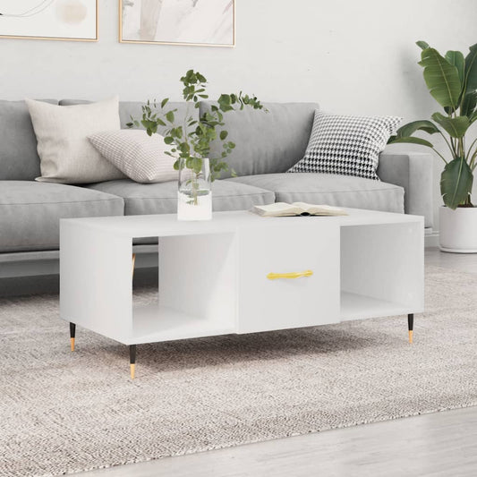 Sofabord 102X50X40 Cm Konstrueret Træ