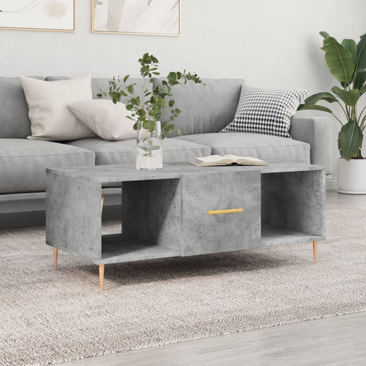 Sofabord 102X50X40 Cm Konstrueret Træ