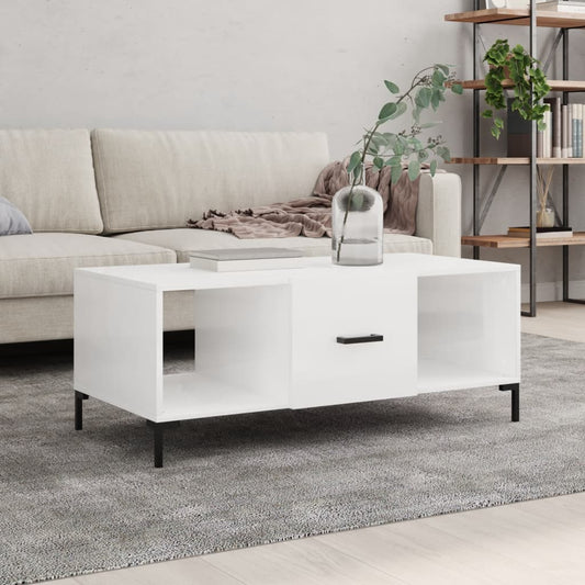 Sofabord 102X50X40 Cm Konstrueret Træ