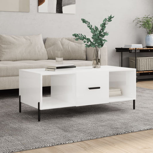 Sofabord 102X50X40 Cm Konstrueret Træ