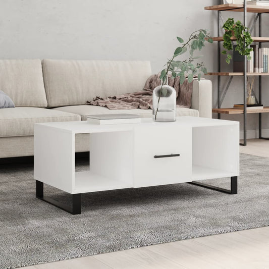 Sofabord 102X50X40 Cm Konstrueret Træ