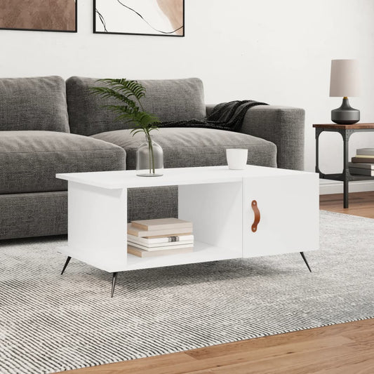 Sofabord 90X50X40 Cm Konstrueret Træ