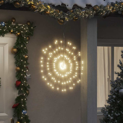 Lysende Starburst-dekoration 140 LED'er 17 Cm - Variant 356220