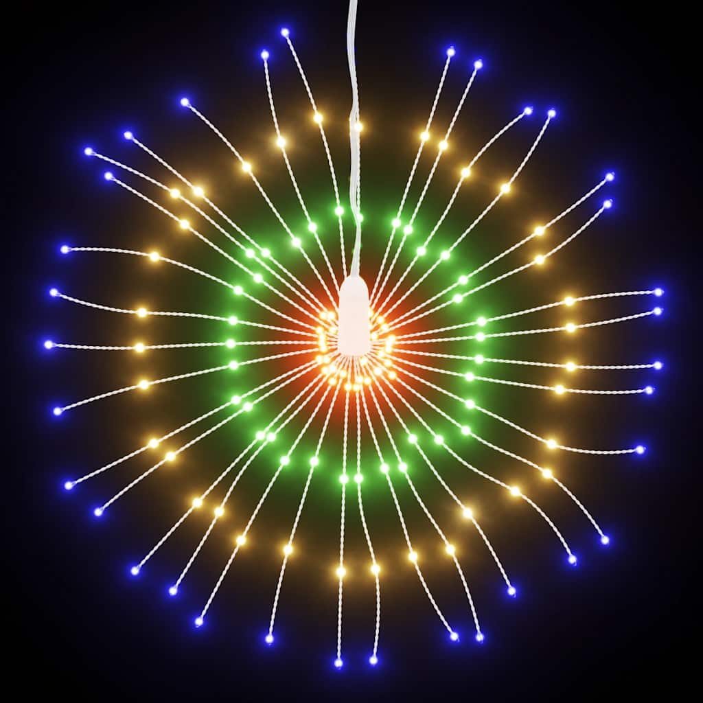 Lysende Starburst-dekoration 140 LED'er 17 Cm Lys - Billede 3
