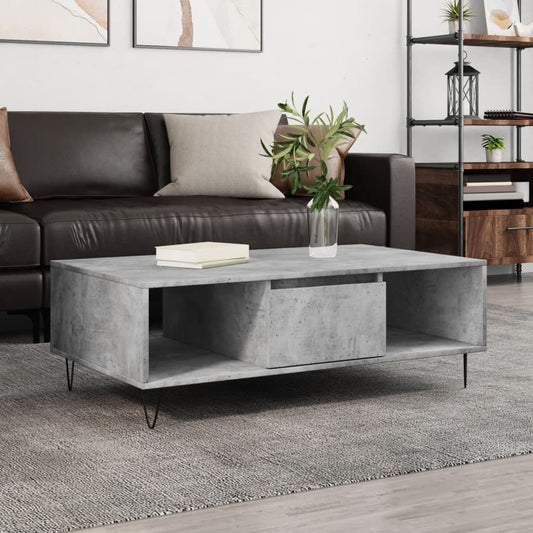 Sofabord 104X60X35 Cm Konstrueret Træ