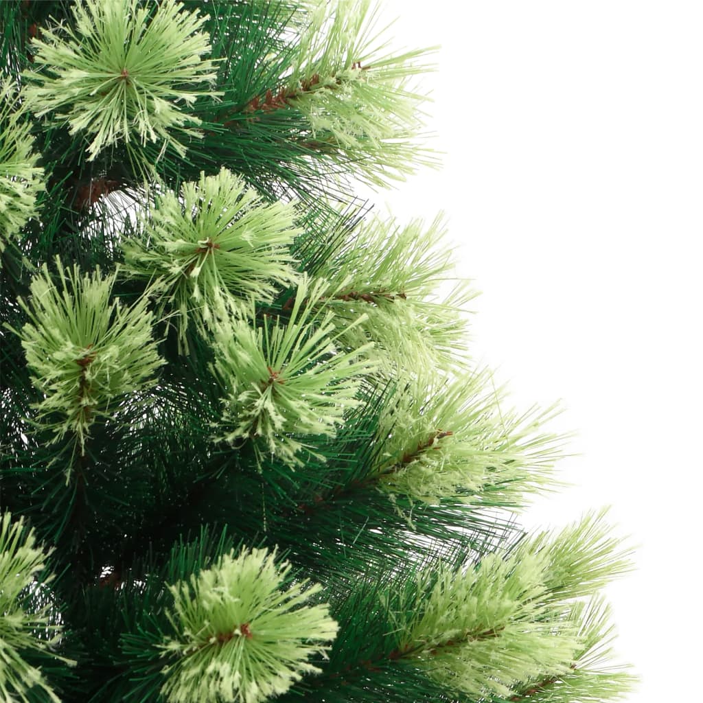 Kunstigt Juletræ Med Juletræsfod Hængslet - Billede 5