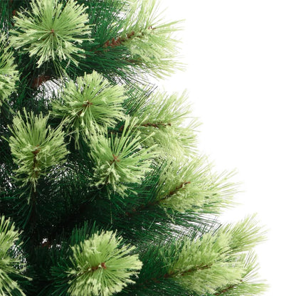 Kunstigt Juletræ Med Juletræsfod Hængslet - Billede 5