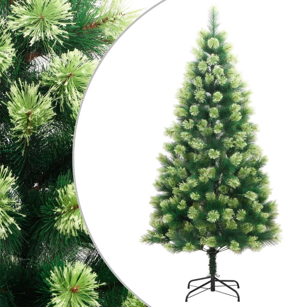 Kunstigt Juletræ Med Juletræsfod Hængslet - Variant 356738