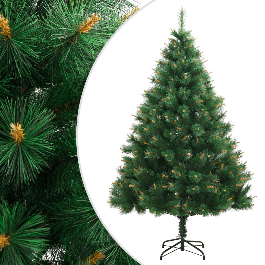 Kunstigt Juletræ Med Juletræsfod Hængslet - Variant 356753