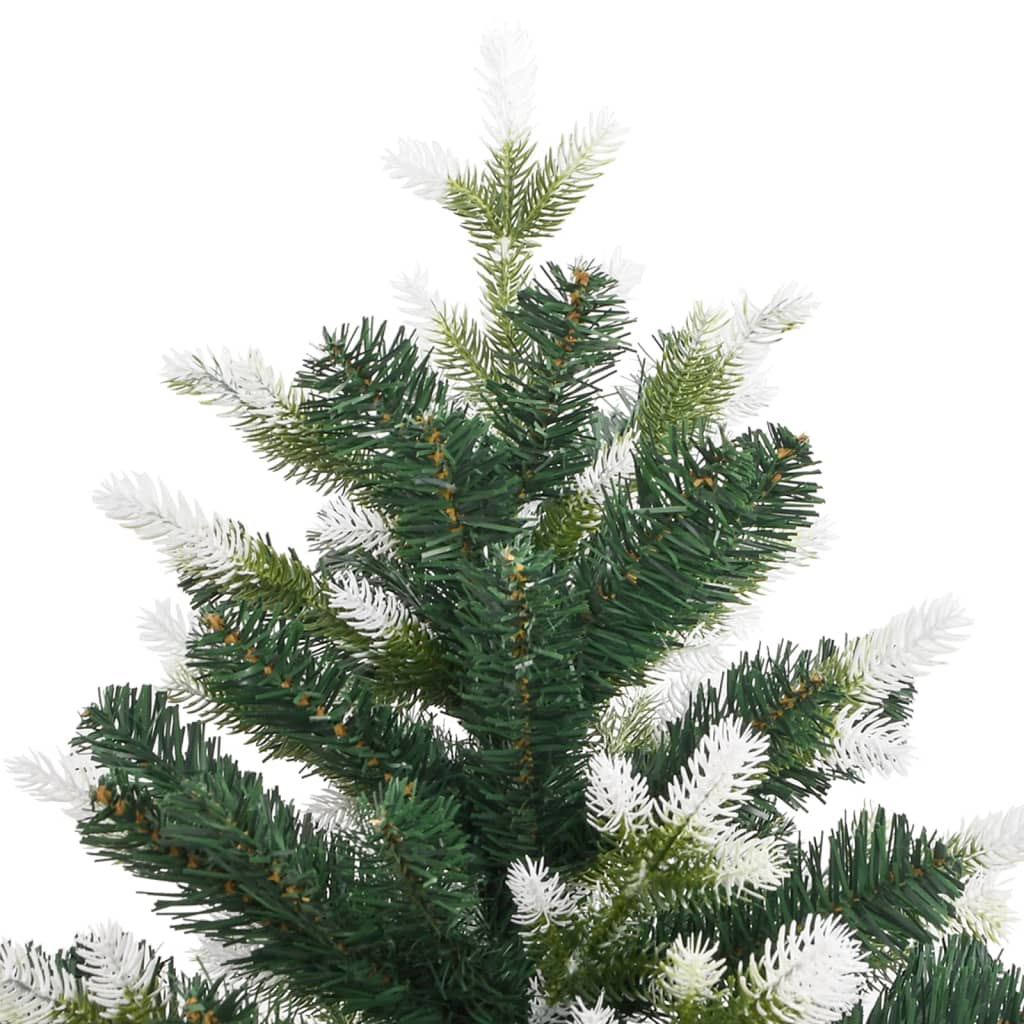 Kunstigt Juletræ Med Sne Hængslet - Billede 5