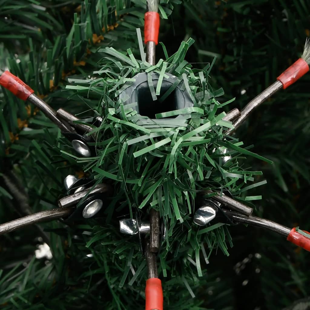 Kunstigt Juletræ Med Sne Hængslet - Billede 7