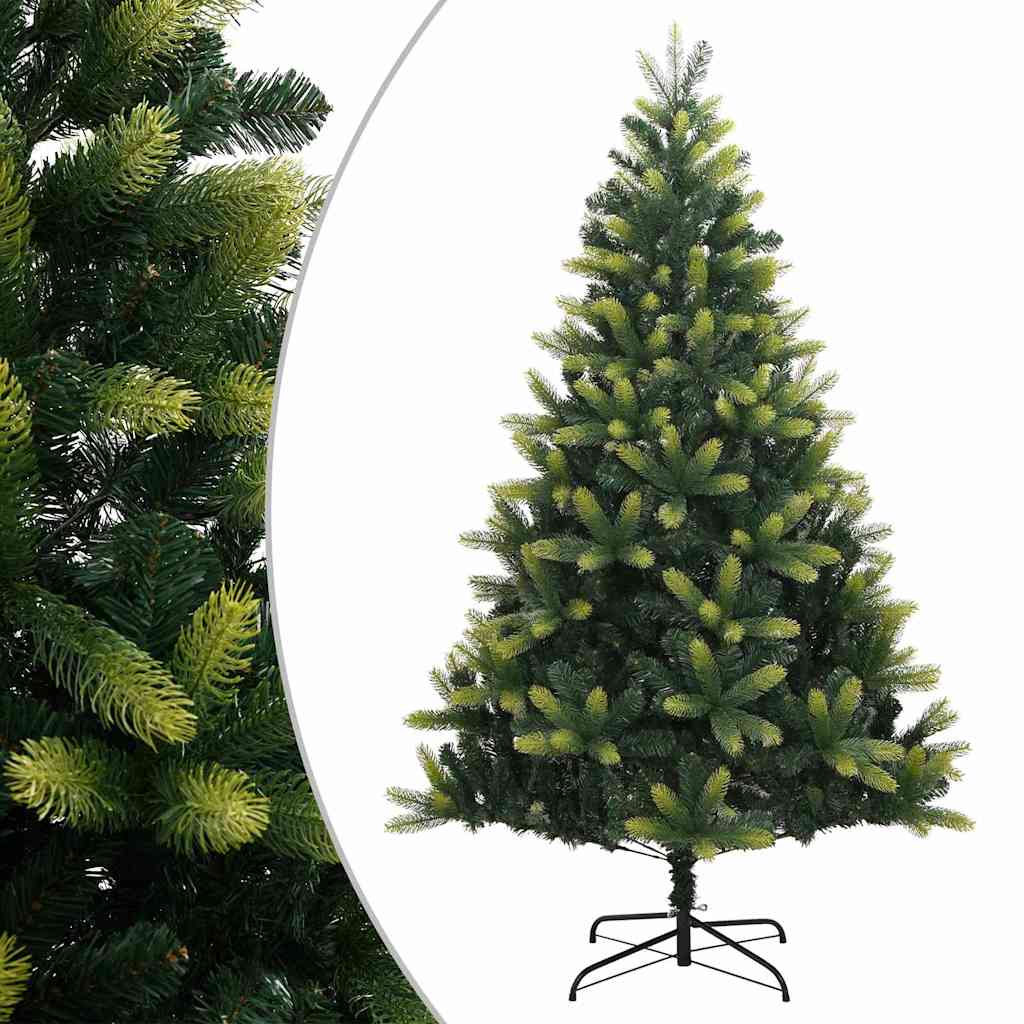 Kunstigt Juletræ Med Juletræsfod Hængslet - Variant 356763
