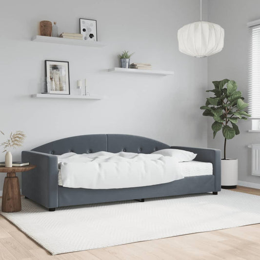 Daybed Velour Mørkegrå
