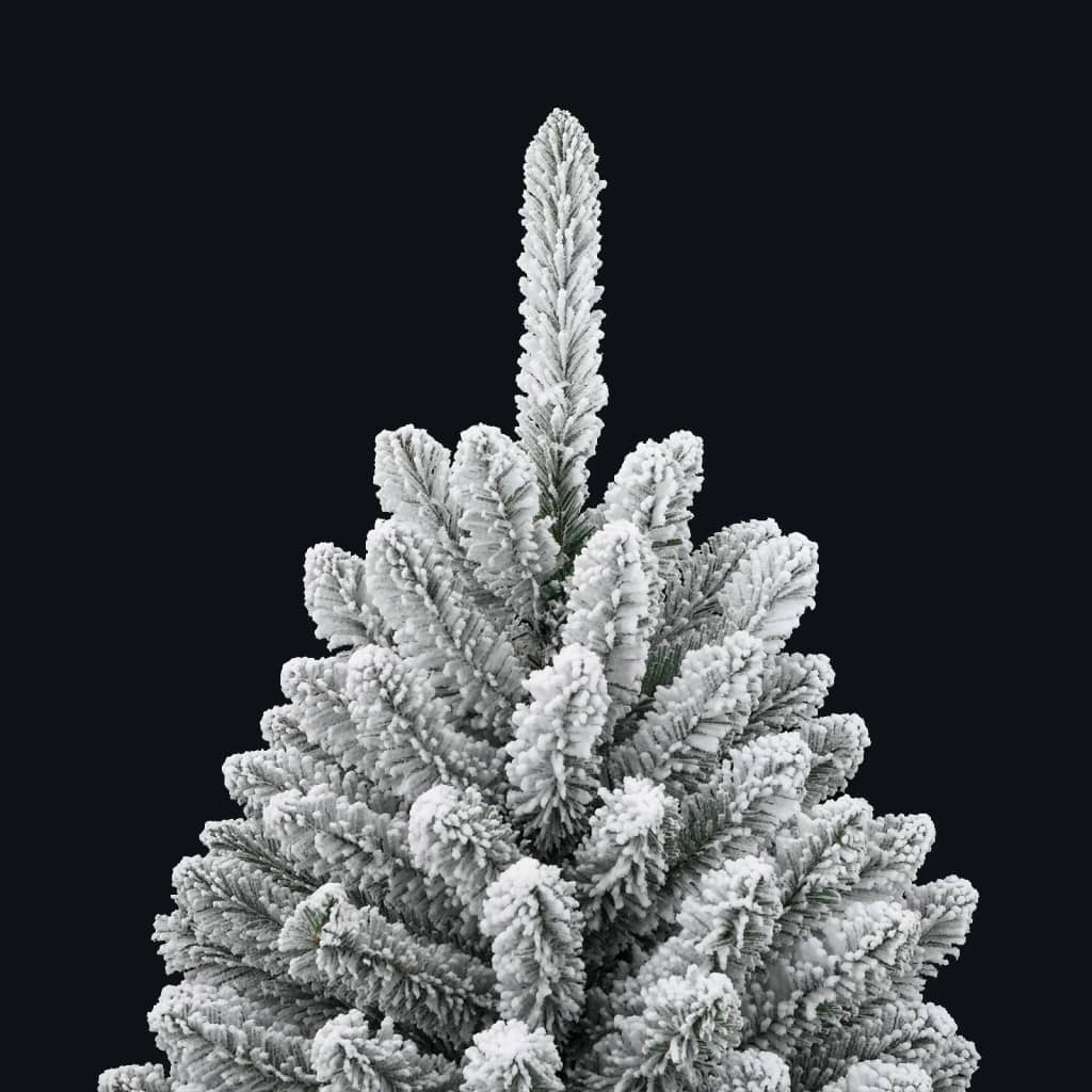 Kunstigt Juletræ Med Sne 150 Cm Hængslet - Billede 5
