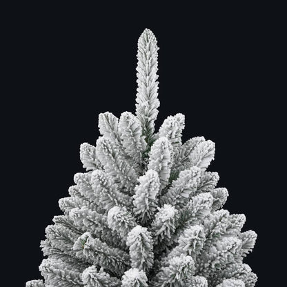 Kunstigt Juletræ Med Sne 150 Cm Hængslet - Billede 5
