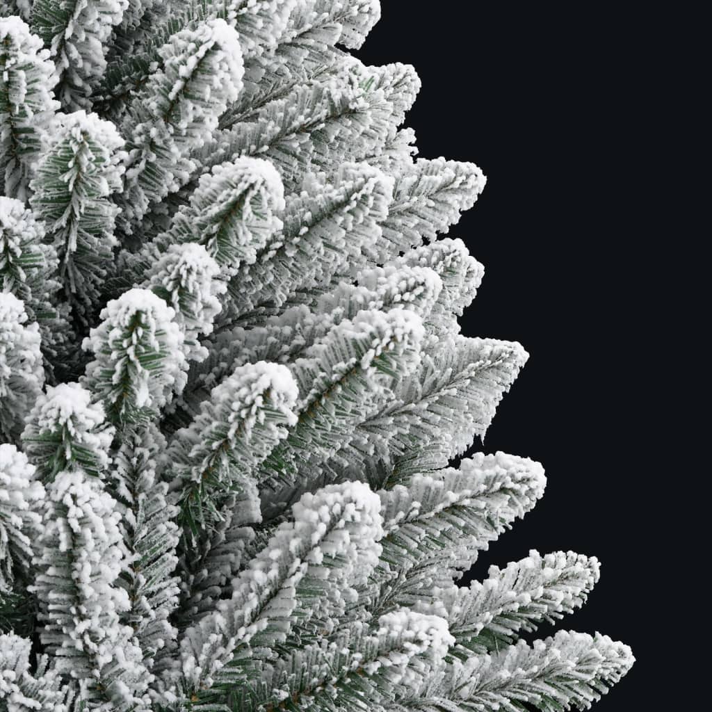 Kunstigt Juletræ Med Sne 150 Cm Hængslet - Billede 6