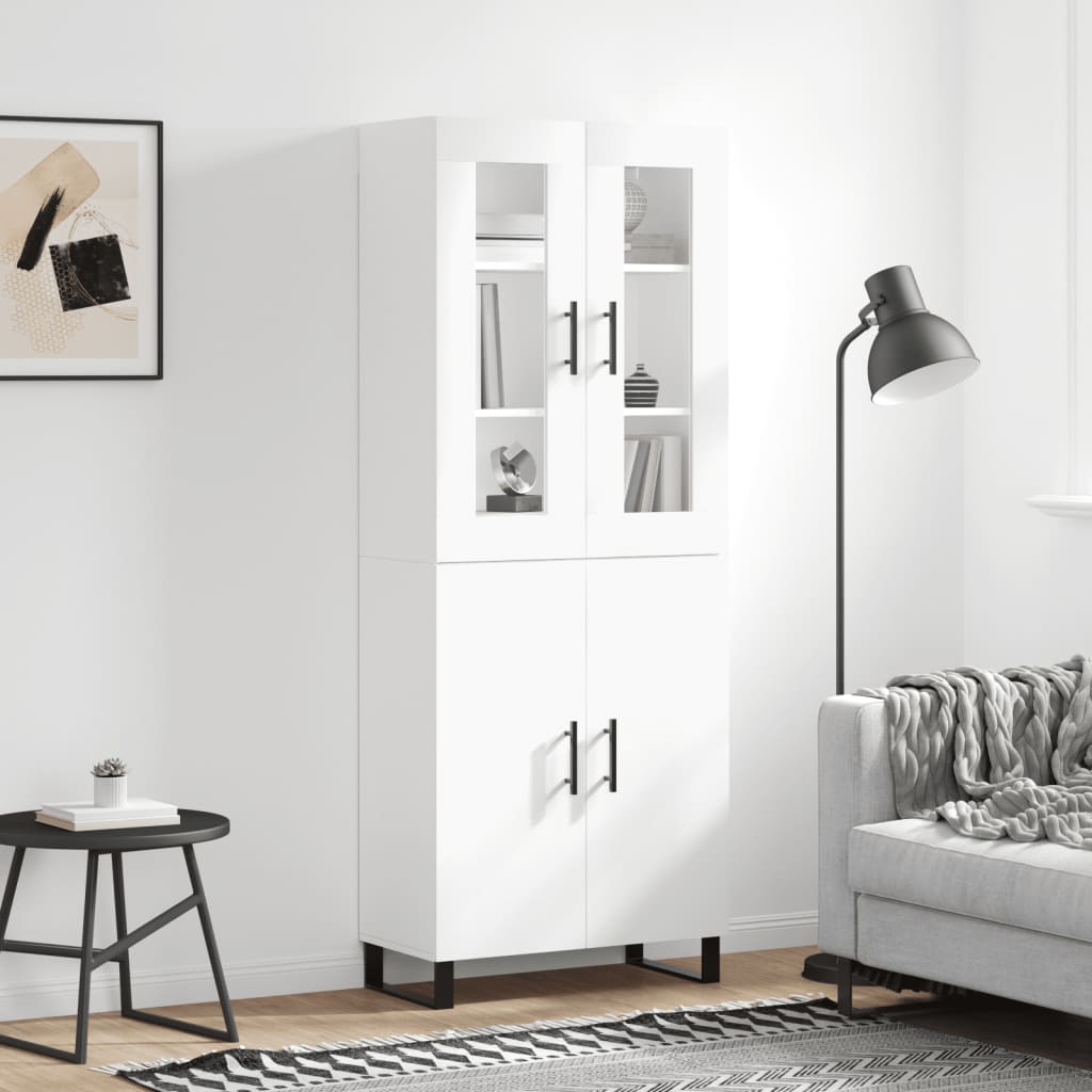Højskab 69,5X34X180 Cm Konstrueret Træ