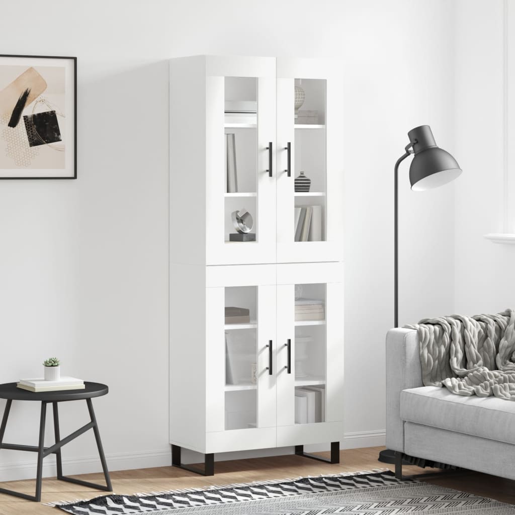 Højskab 69,5X34X180 Cm Konstrueret Træ