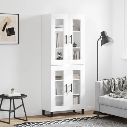 Højskab 69,5X34X180 Cm Konstrueret Træ
