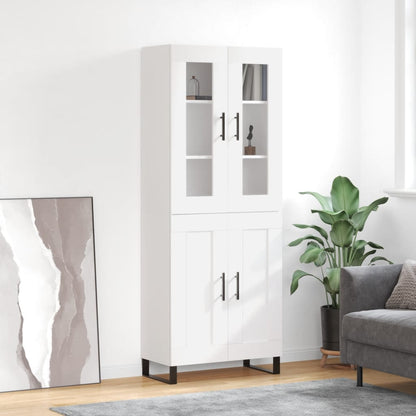 Højskab 69,5X34X180 Cm Konstrueret Træ