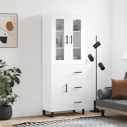 Højskab 69,5X34X180 Cm Konstrueret Træ