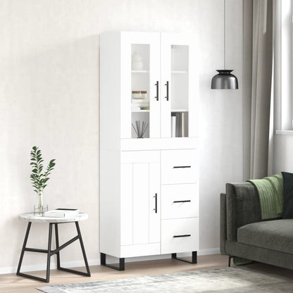 Højskab 69,5X34X180 Cm Konstrueret Træ