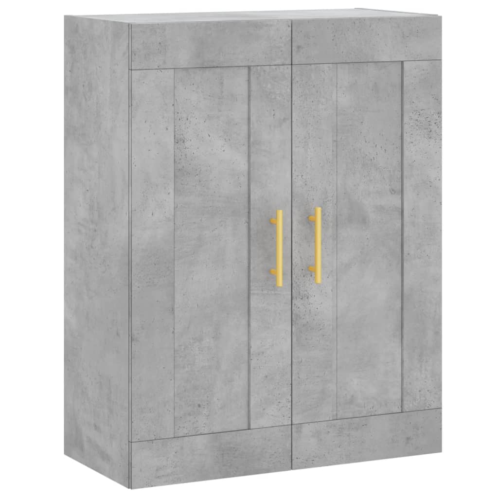 Højskab 69,5x34x180 Cm Konstrueret Træ - Billede 5