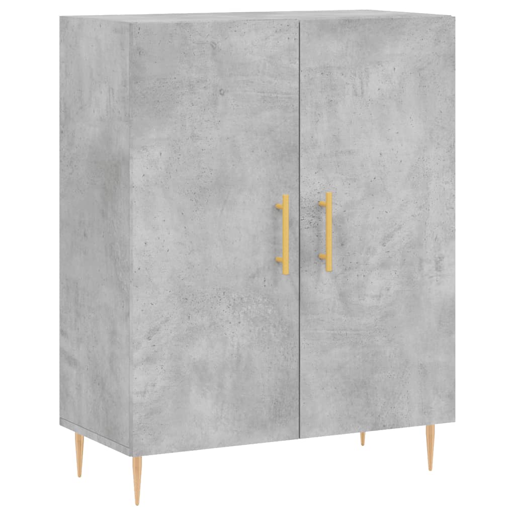 Højskab 69,5x34x180 Cm Konstrueret Træ - Billede 7