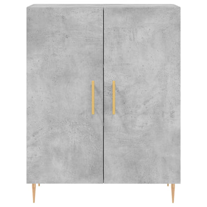 Højskab 69,5x34x180 Cm Konstrueret Træ - Billede 8