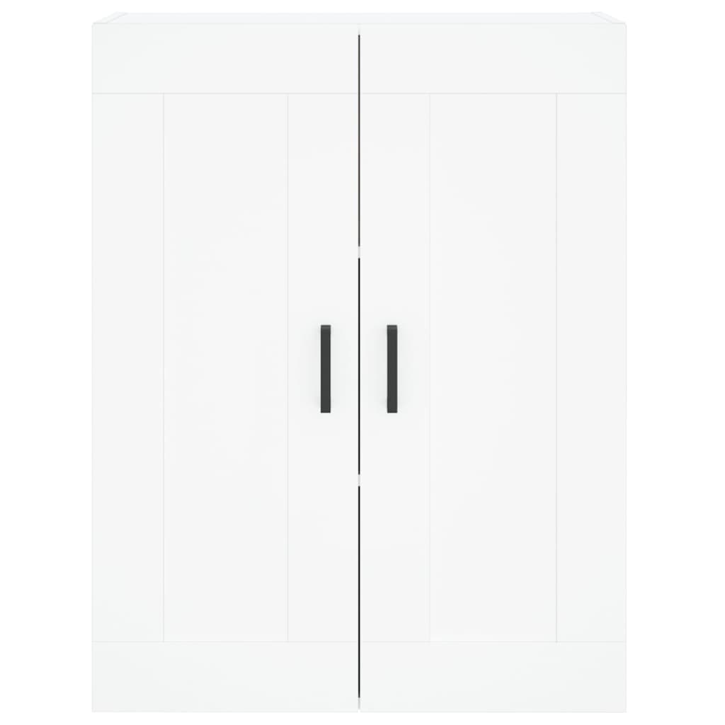 Højskab 69,5x34x180 Cm Konstrueret Træ - Billede 6